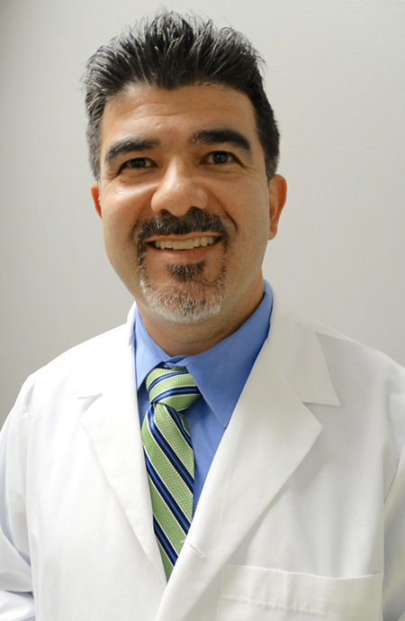 close-up of Dr. Enrique Farina